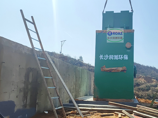 200噸一體化凈水設備投入使用；